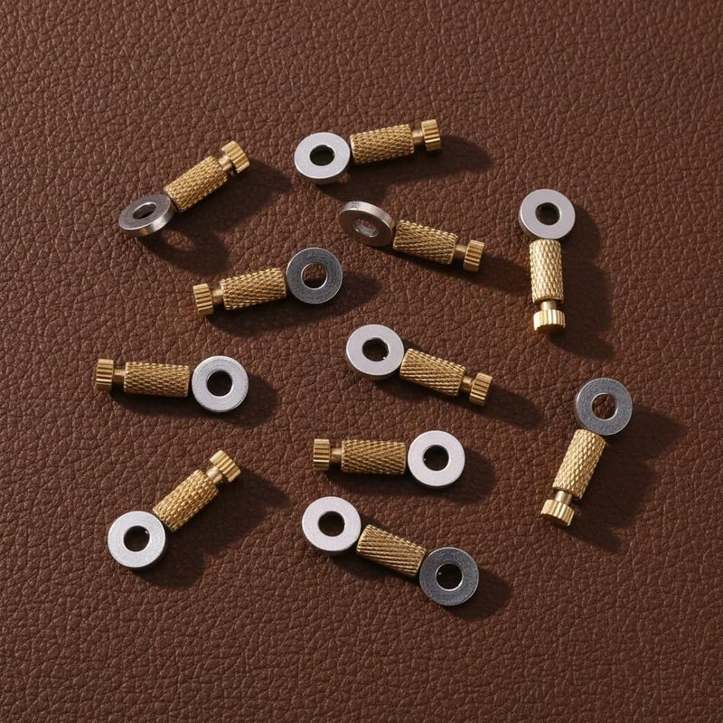 KH866 Leather Suture Positioning Needles, 10PCS DIY Leathercraft Located Needle, Locking Pins Craft Hand Stitching Fixed for Holding Seam Pinning Up Needle, Leather Sewing Fixing Position Crafting Tool - Image 4